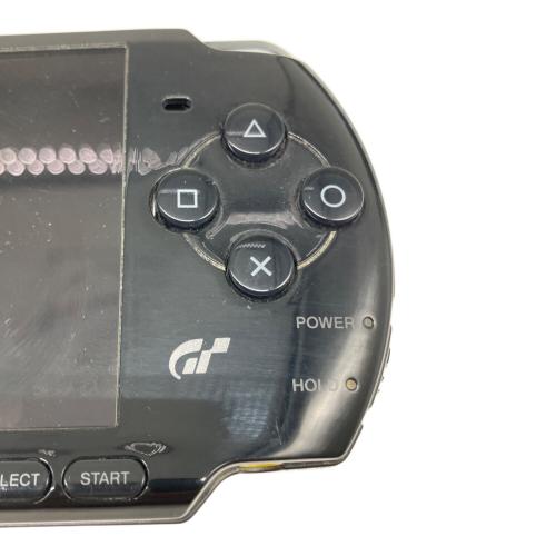 SONY (ソニー) PSP PSP-3000 バッテリー欠品 画面左右上部少しヤケ有 グランツーリスモモデル メタルギアOPS付き