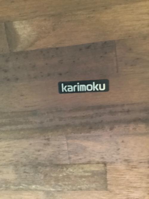 karimoku (カリモク) ベンチダイニングセット 96 ブラウン RUSTIC