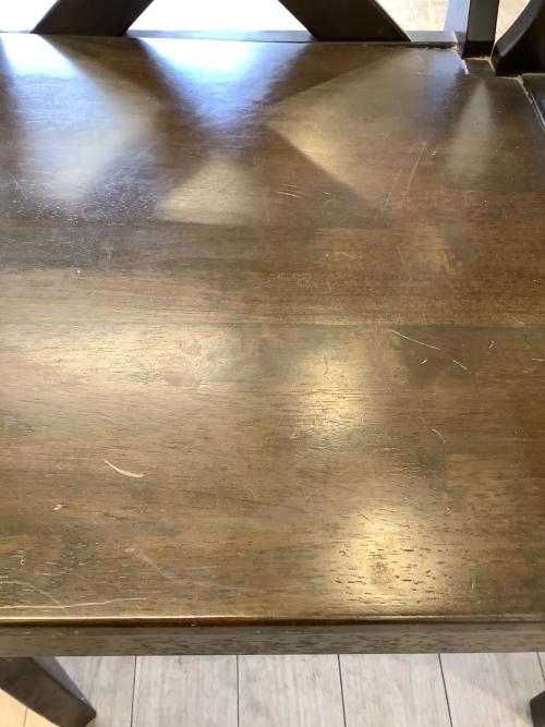 karimoku (カリモク) ベンチダイニングセット 96 ブラウン RUSTIC