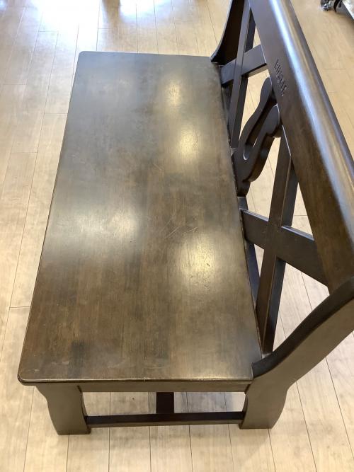 karimoku (カリモク) ベンチダイニングセット 96 ブラウン RUSTIC