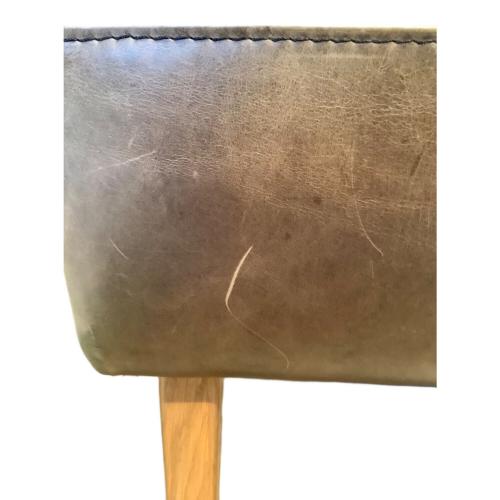tabu (タブ) アームチェアー 114 グレー×ナチュラル tabu Leather Works