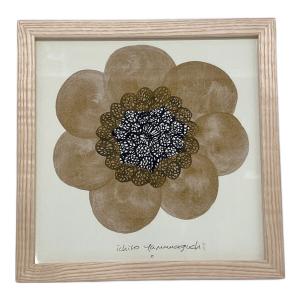 ichiro yamaguchi 絵画 HANA-head-gold