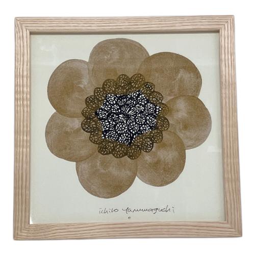 ichiro yamaguchi 絵画 HANA-head-gold