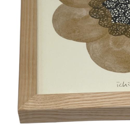 ichiro yamaguchi 絵画 HANA-head-gold
