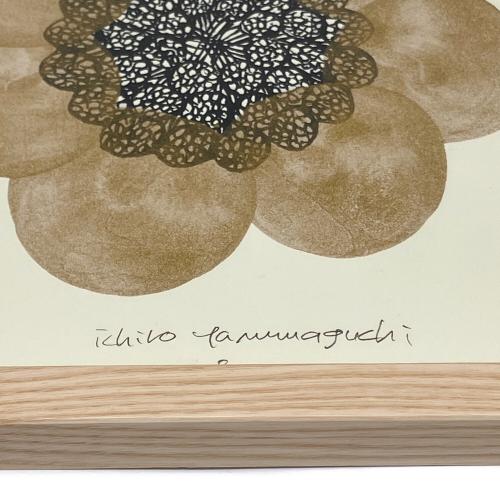ichiro yamaguchi 絵画 HANA-head-gold