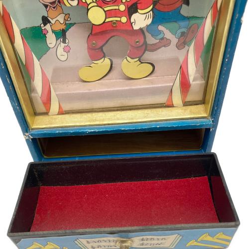 DISNEY (ディズニー) オルゴール小物入れ レトロホビー