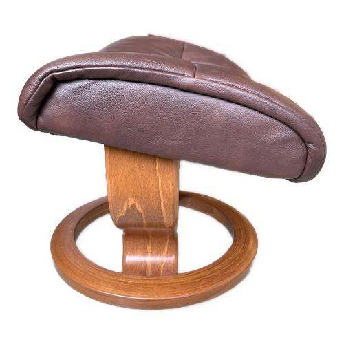 Ekornes (エコーネス) リクライニングチェアー オットマン付 ブラウン