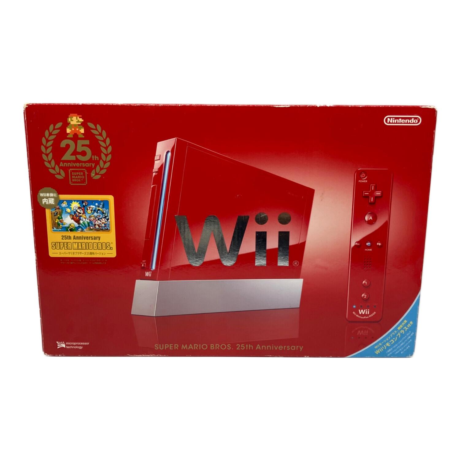 Nintendo (ニンテンドー) Wii RVL-001 スーパーマリオ25周年仕様