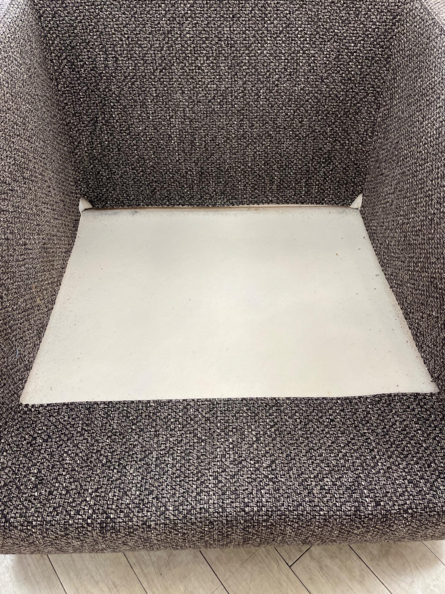 arflex (アルフレックス) 1人掛けソファー グレー QUADRA MEDIUM