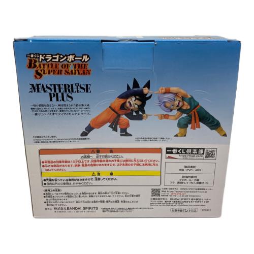ドラゴンボールZ (ドラゴンボールゼット) D賞 孫悟天＆トランクス MASTERLISE PLUS フィギュア