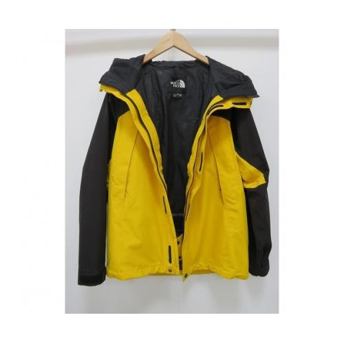 THE NORTH FACE マウンテンジャケット ブラック×イエロー オールシーズン