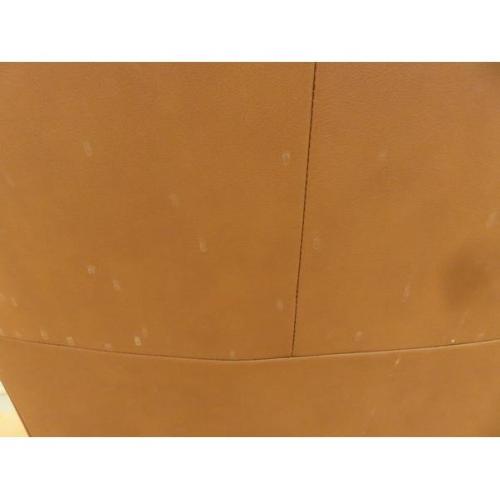 HJELLEGJERDE リクライニングチェアー ブラウン 1人掛け レザー