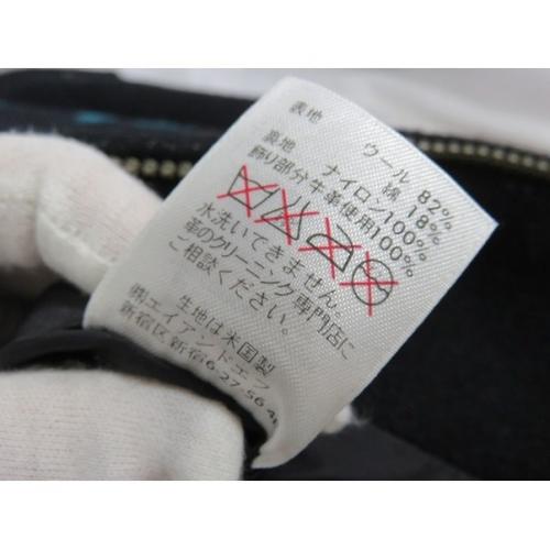 PENDLETON ベースボールジャケット ブラック 冬物 ウール