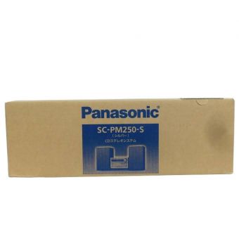 Panasonic CDステレオシステム 未使用品 SC-PM250-S -