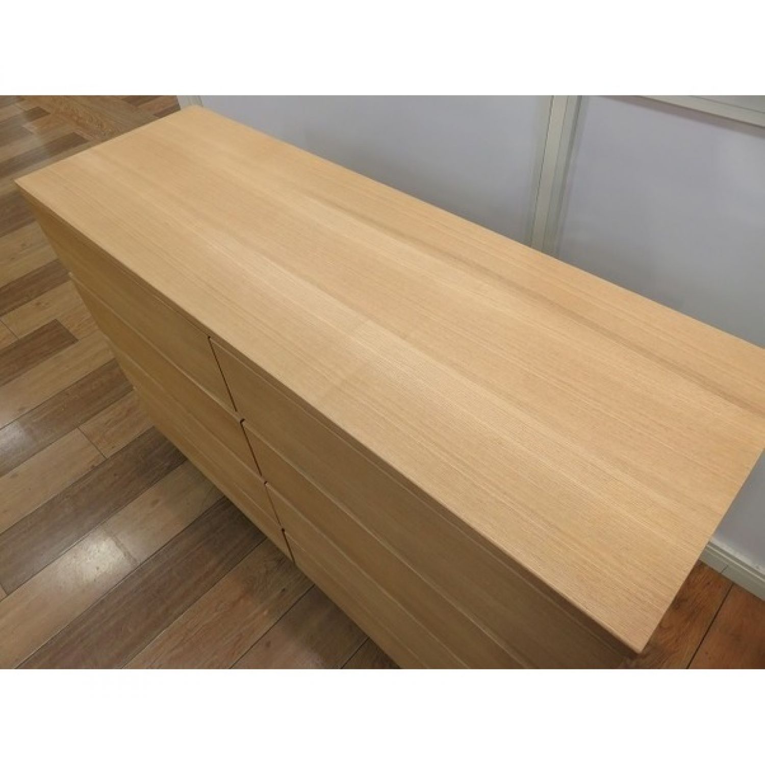 無印良品 4段ワイドチェスト ナチュラル 4段×2 【タモ材】｜トレファク
