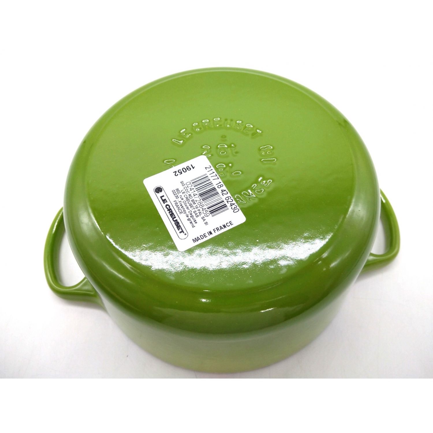 LE CREUSET ココット・ロンド 18cm CASSIS - キッチン/食器