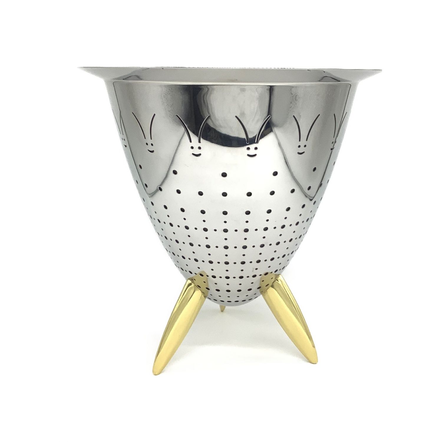 43 ALESSI アレッシィ フィリップ•スタルクデザイン コランダー 水切り