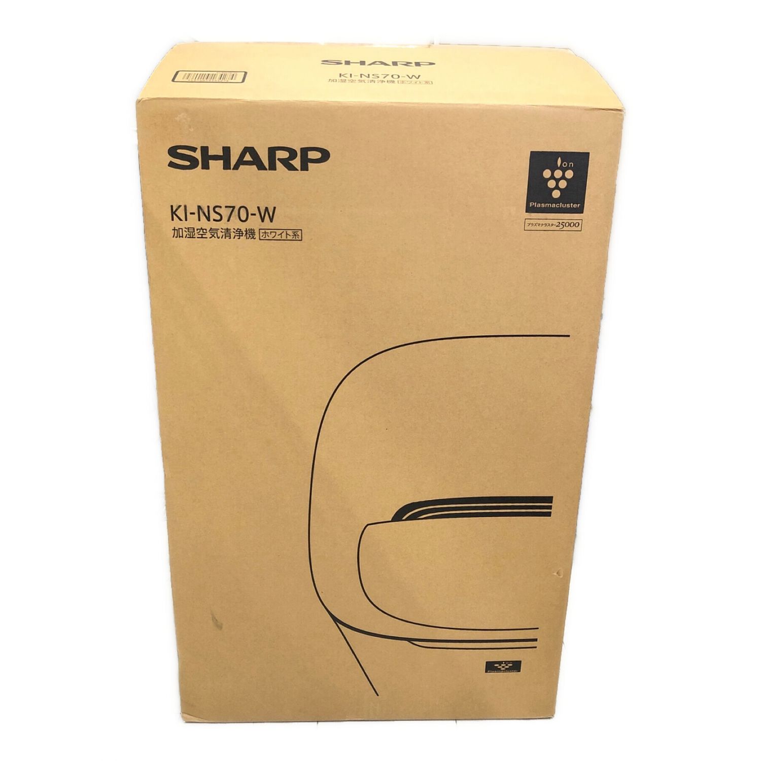 SHARP (シャープ) ファン式空気清浄機 プラズマクラスター加湿・除湿