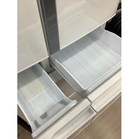 Panasonic (パナソニック) 6ドア冷蔵庫 NR-FVF454-W 2018年製 451L ヘコミ有 クリーニング済