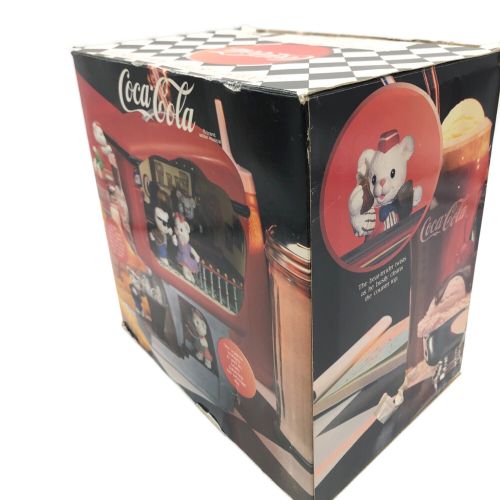 Coca Cola (コカコーラ) レトロ雑貨 ソーダーショップデラックス コンセント欠品 箱ヤブレ有