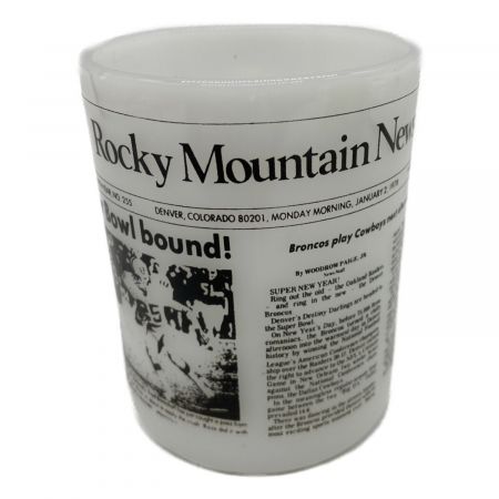 Federal (フェデラル) マグカップ Rocky Mountain News