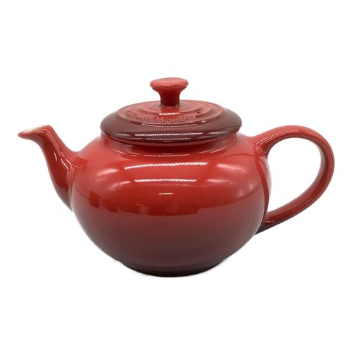 LE CREUSET (ルクルーゼ) ティーポットセット レッド ティーポット1