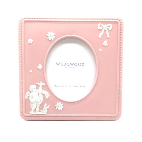 Wedgwood (ウェッジウッド) フォトフレーム ジャスパーピンク スクエア