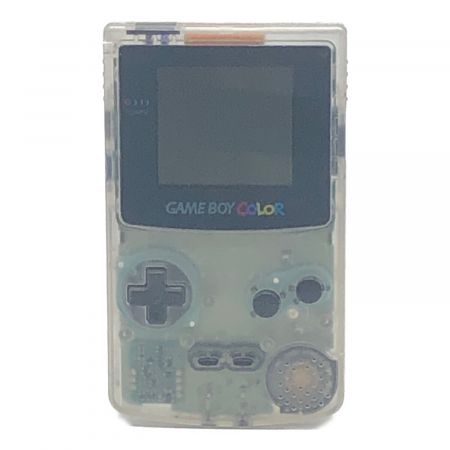 Nintendo (ニンテンドウ) GAMEBOY COLOR クリア CGB-001 通電 
