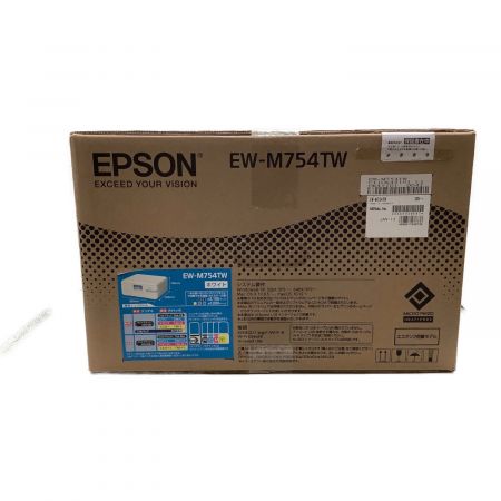 EPSON (エプソン) インクジェットプリンタ EW-M754TW -
