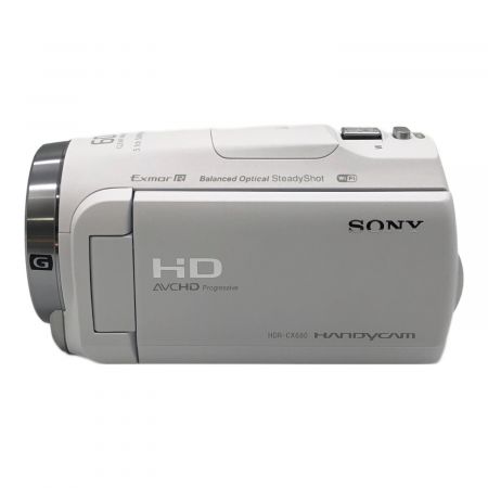 SONY (ソニー) デジタルビデオカメラ 251万画素 microSDHC/SDXCカード対応 HDR-CX680 5124253