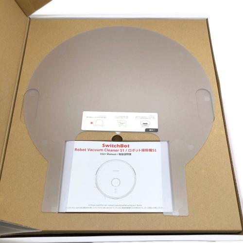SWITCH BOT (スイッチ ボット) ロボットクリーナー 182 S1 程度S(未使用品) ■ 50Hz／60Hz 未使用品