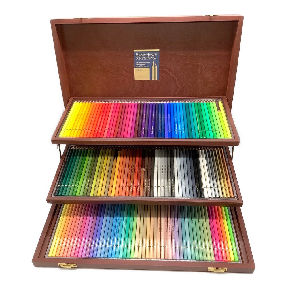 ホルベイン〈アーチスト〉色鉛筆150色セット（木函入）アート用品