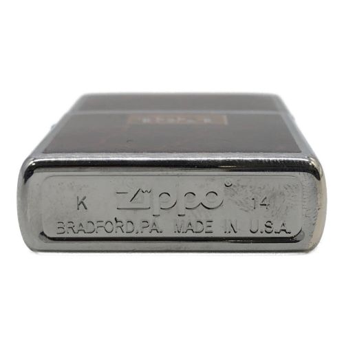 ZIPPO (ジッポ) ZIPPO 2014年製・ブラウン1951柄