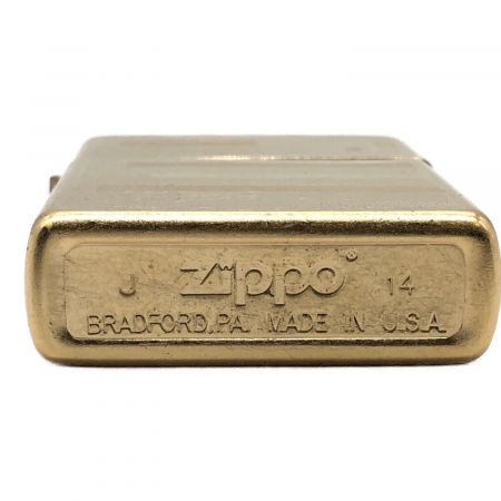 ZIPPO (ジッポ) ZIPPO 2014年製・ゴールドカラー