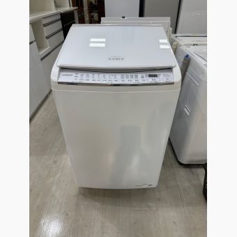HITACHI (ヒタチ) 縦型洗濯乾燥機 10 8.0kg BW-DV80G 2017年製 クリーニング済 50Hz／60Hz