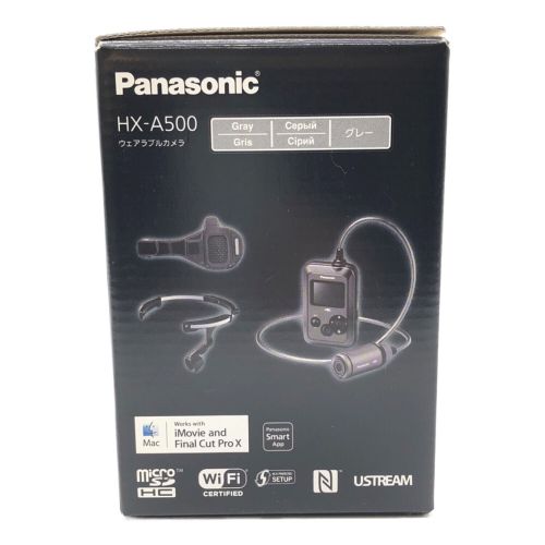 Panasonic (パナソニック) ウェアラブルカメラ HX-A500 -