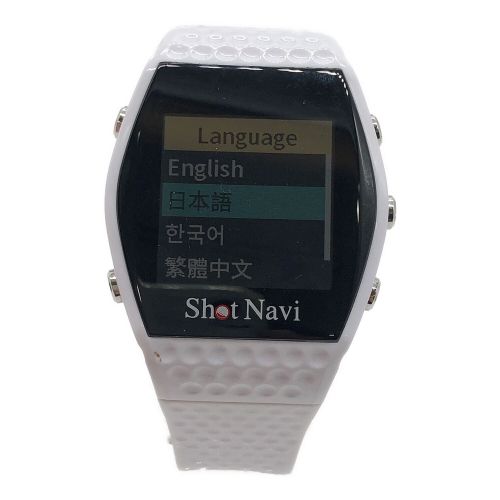shotnavi (ショットナビ) ゴルフ用品 ホワイト INFINITY INW02300781