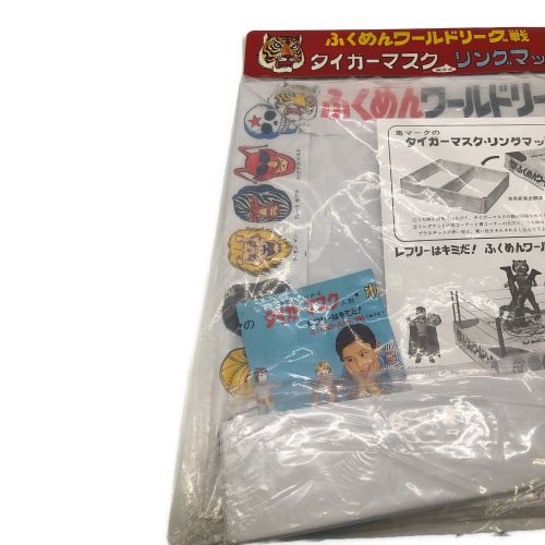 中嶋製作所 (ナカジマセイサクジョ) 70's タイガーマスク 組立式リングマット ヴィンテージ 当時物 @ ふくめんワールドリーグ戦