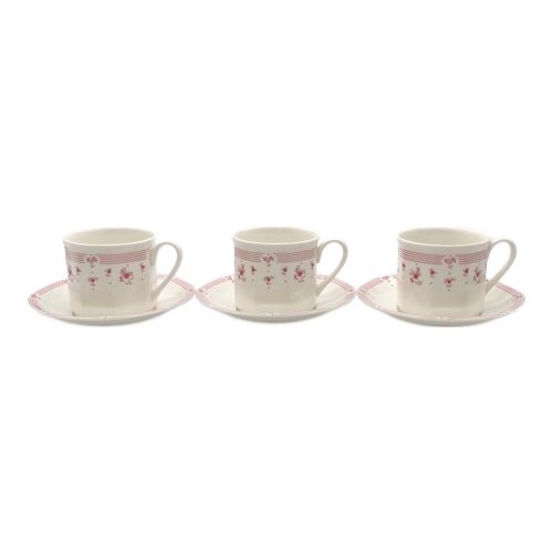 ROYAL DOULTON (ロイヤルドルトン) カップ&ソーサー キャリコレッド 6Pセット