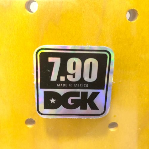 DGK (ディージーケー) スケートボード【デッキのみ】 ブラック×レッド DIRTY GHETTO KIDS