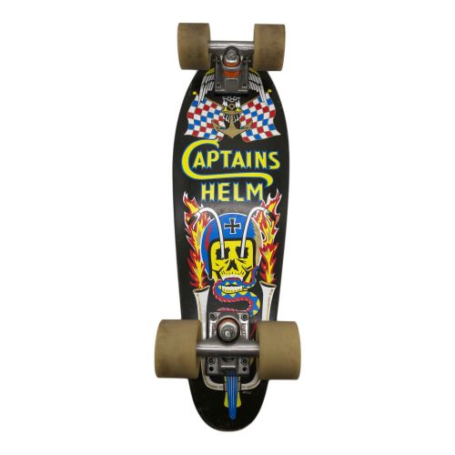 CAPTAINS HELM (キャプテンズヘルム) スケートボード ブラック GFH skateboard