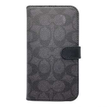 COACH (コーチ) フォリオケース シグネチャー CIPH-108-SCBLK iPhone13 Pro