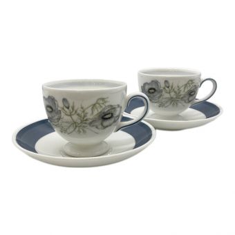 Wedgwood (ウェッジウッド) カップ&ソーサー グレンミスト 2Pセット