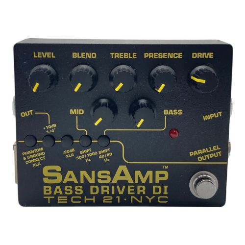 TECH21 (テック21) エフェクター 146 Sansamp BassDriver DI V2 ※アダプタ欠品