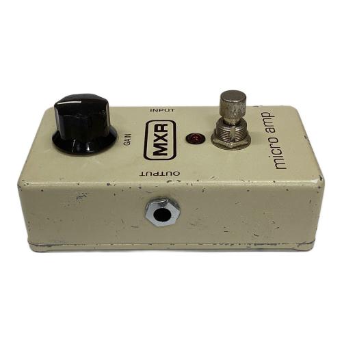 MXR (エムエックスアール) プリアンプ micro amp 動作確認済み