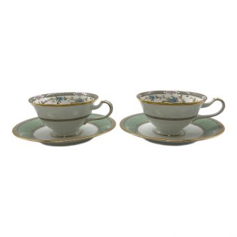 Noritake (ノリタケ) カップ&ソーサー Y6988C/9983 ヨシノ 2Pセット