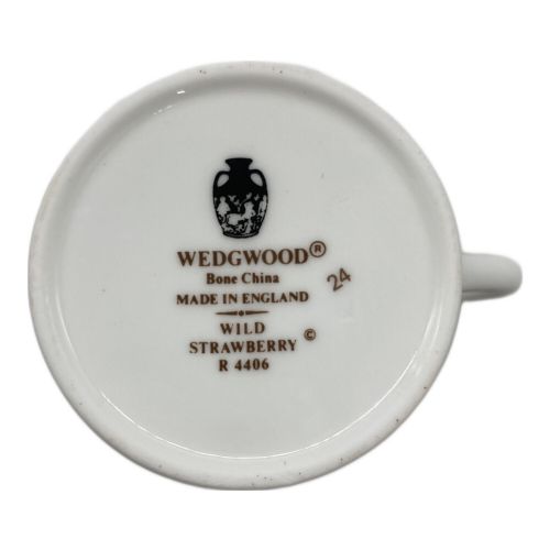 Wedgwood (ウェッジウッド) デミタスカップ&ソーサー WILD STRAWBERRY 5Pセット