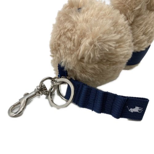 POLO RALPH LAUREN (ポロ・ラルフローレン) 3WAYボールポーチ ベージュ×ネイビー