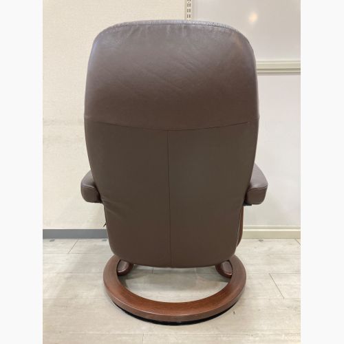 Ekornes (エコーネス) ストレスレスチェア ブラウン 160 オットマン付き 半革 コンサル