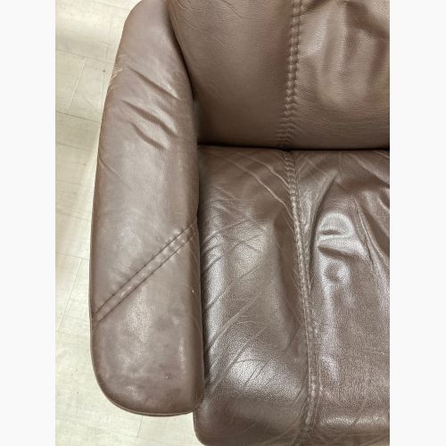 Ekornes (エコーネス) ストレスレスチェア ブラウン 160 オットマン付 半革 コンサル